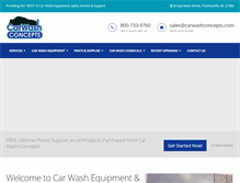 Tablet Screenshot of carwashequipmentsales.com